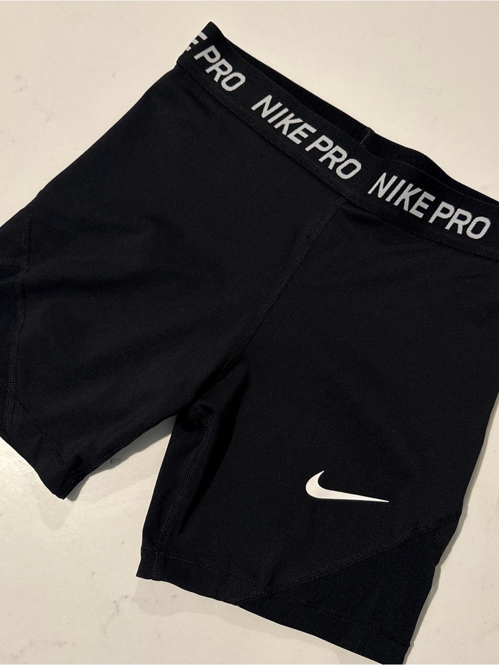Nike Pro Black Spandex Shorts size girls XL